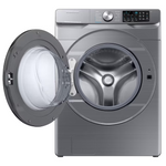 Samsung 4.5-cu ft High Efficiency Stackable Steam Cycle Smart Front-Load Washer (Platinum), WF45B6300AP/US *BE, MSRP: $1,149.00, FINAL PRICE: $599.99 + TAX