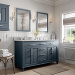 Alpine Reserve Brookview 22-in x 30-in Slate Blue Framed Bathroom Mirror, 1789MR-22-310, FINAL PRICE: $39.99 + Tax