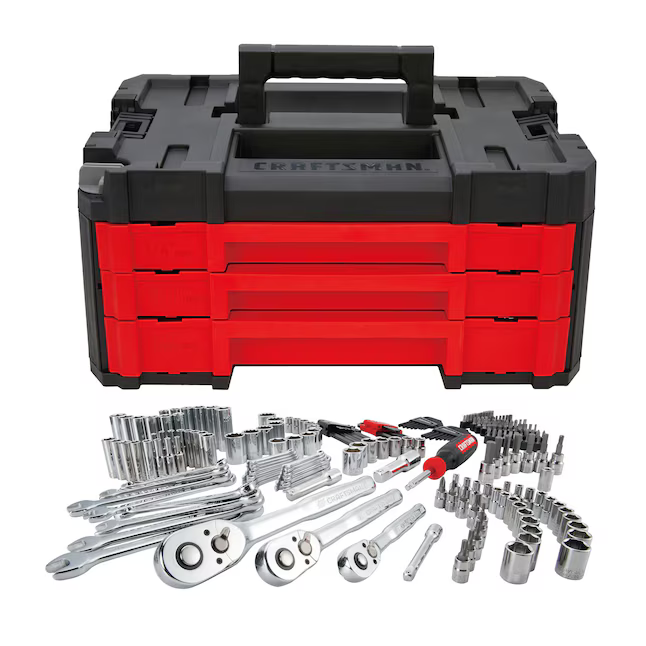 CRAFTSMAN VERSASTACK 230-Piece Standard (SAE) and Metric with Hard Case, CMMT45305 *HD2507, Retail: $219.00, FINAL PRICE: $129.99 + TAX