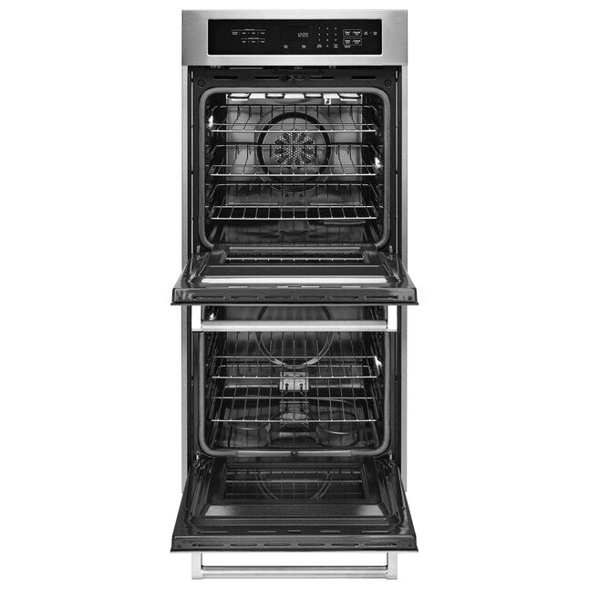 KitchenAid 24-in Self-Cleaning Single-Fan Double Electric Wall Oven (Stainless Steel), KODC304ESS/01 *JR2508, Retail: $3,249.00, FINAL PRICE: $1,999.99 + TAX