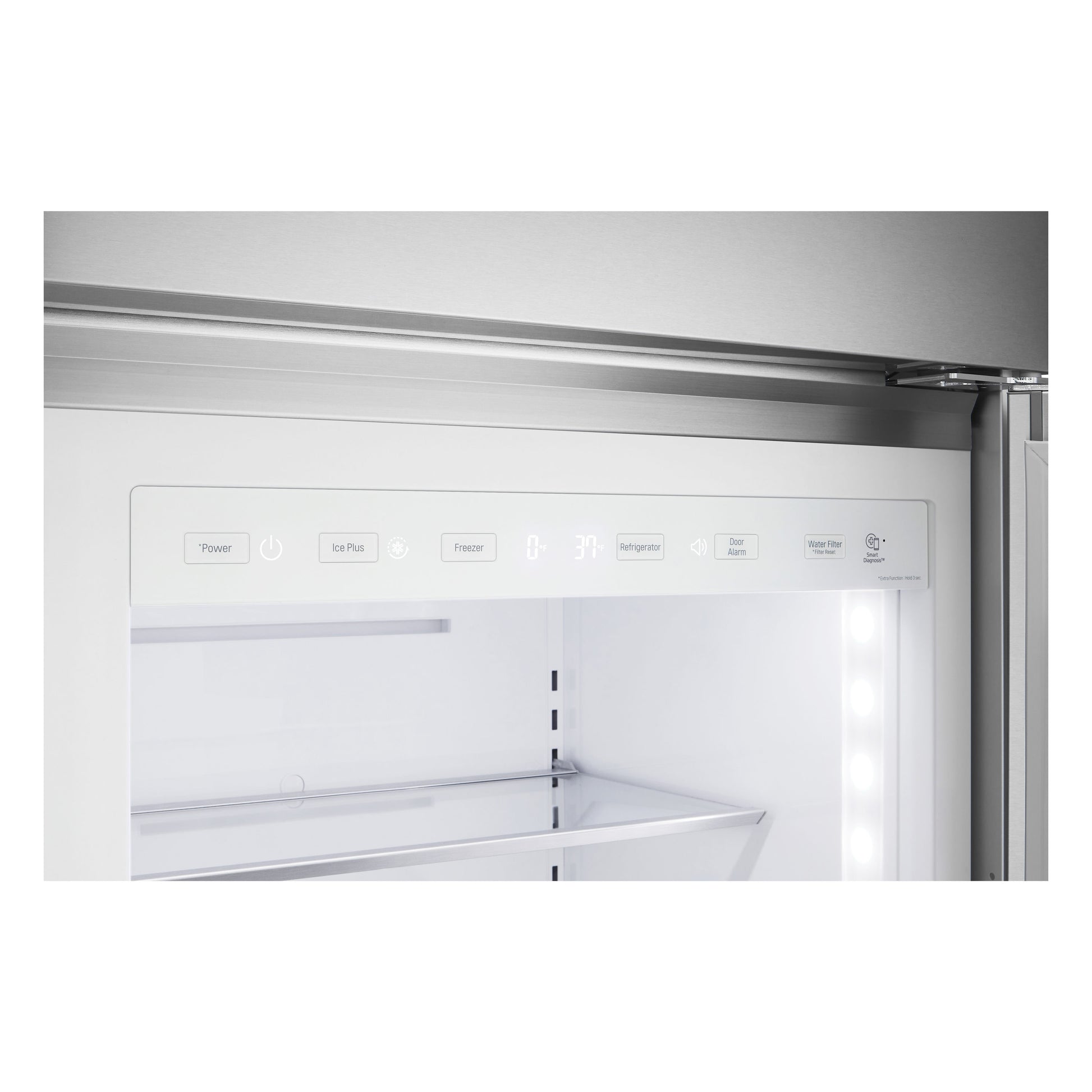 LG STUDIO 25.6-cu ft Counter-Depth 42.0-in Wide Side-by-Side Refrigerator Built-In Smart Compatible with Ice Maker ,Water and Ice Dispenser ( Stainless Steel )