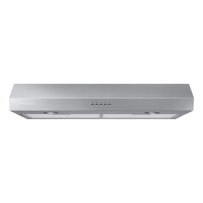 Samsung 30-in 350-CFM Convertible Stainless Steel Under Cabinet Range Hood with Charcoal Filter, NK30B3500US, JR2503