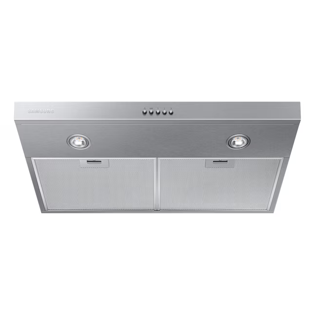 Samsung 30-in 350-CFM Convertible Stainless Steel Under Cabinet Range Hood with Charcoal Filter, NK30B3500US, JR2503