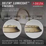 Delta Emmeline Single Handle Pull-Down Kitchen Faucet in Lumicoat Champagne Bronze, 9182-CZ-PR-DST, MRSP: $928, FINAL PRICE: $ + TAX