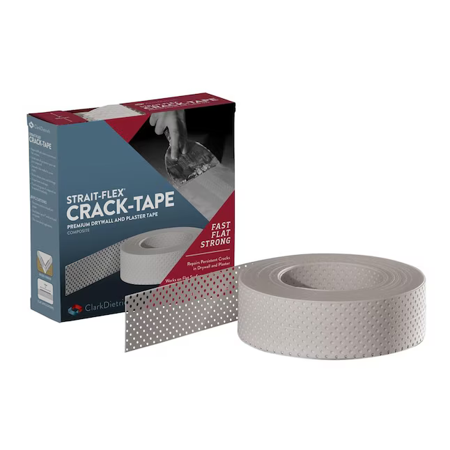 ClarkDietrich Crack-Tape 2-in x 50-ft Perforated Drywall Joint Tape, 51026 #1076242  *JR2512, Retail: $24.98, FINAL PRICE: $9.99 + TAX
