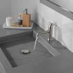 Delta Trinsic Single Handle Bathroom Faucet in Stainless Steel
