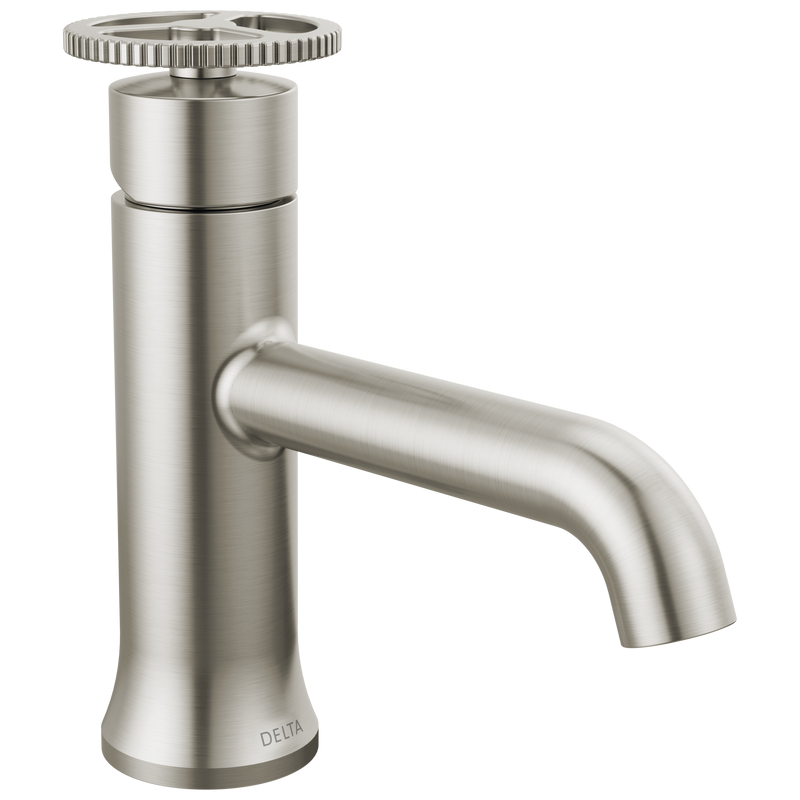 Delta Trinsic Single Handle Bathroom Faucet in Stainless Steel