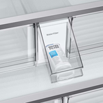 Samsung Bespoke 30.1-cu Smart French Door Refrigerator w/Ice Maker & Water Dispenser and Door within Door (Fingerprint Resistant Stainless Steel- All Panels) ENERGY STAR, CLEARANCED