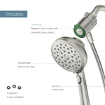 Moen Verso 8.0 -Spray Spot Resist Brushed Nickel Handheld Shower Head 1.75 GPM, RETAIL: $64.98, FINAL PRICE: $39.99 + TAX