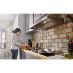 KitchenAid 36-in 5 burners Smooth surface Stainless steel Electric Cooktop, KCES556HSS, FINAL PRICE: $859.99 + TAX