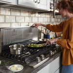 KitchenAid 36-in 5 burners Stainless steel Gas Cooktop (Griddle Included)