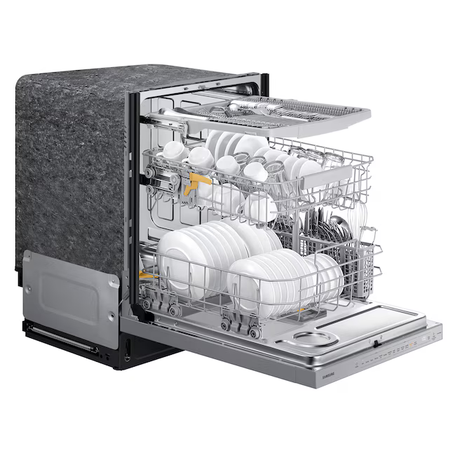 Samsung 24-in Top Control Built-in Dishwasher With Third Rack (Fingerprint Resistant Stainless Steel) 42-dBA, DW80B7070US *BG, MSRP: $1,099.00, FINAL PRICE: $529.99 + TAX