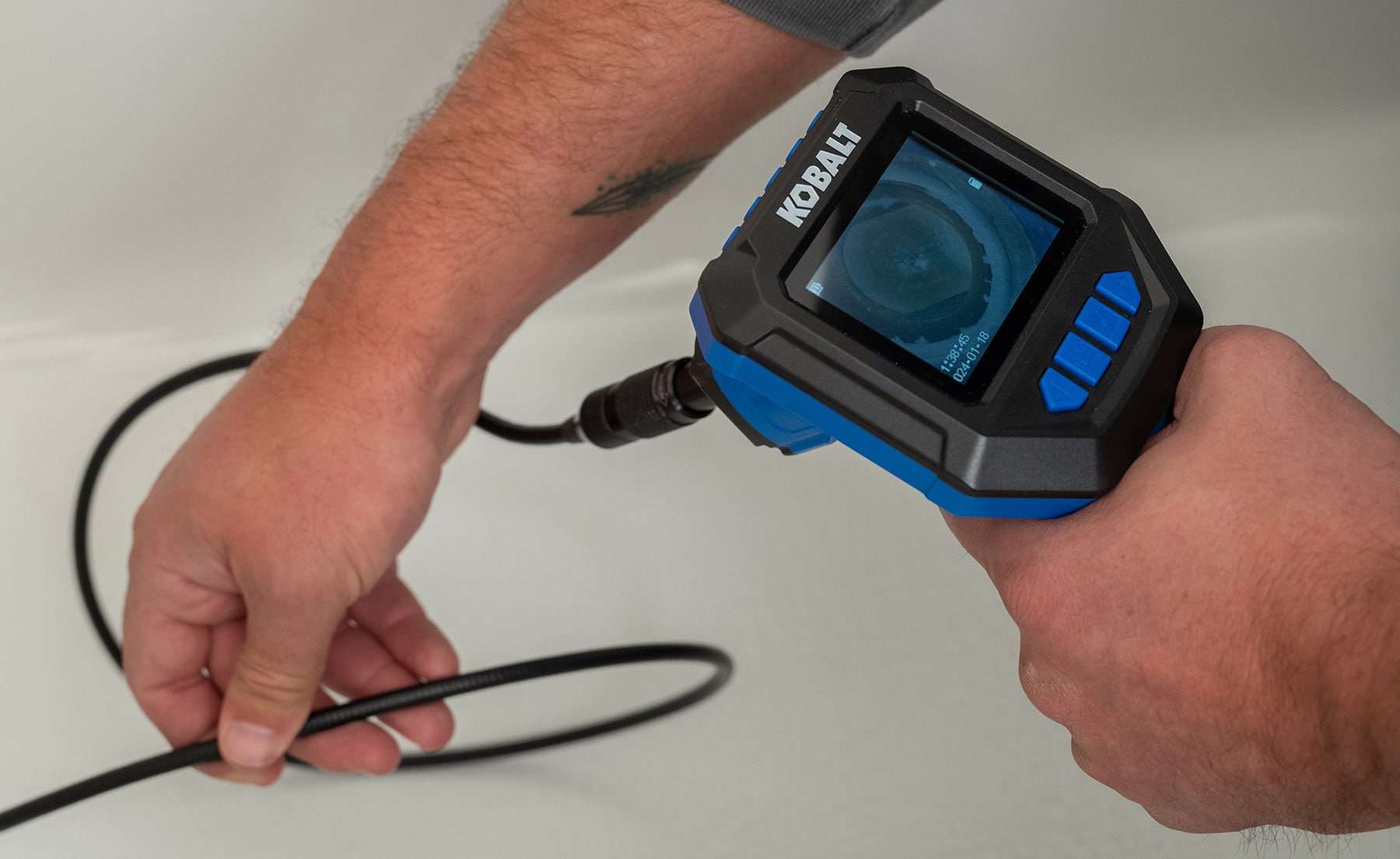Kobalt LED Inspection Camera with Memory Card