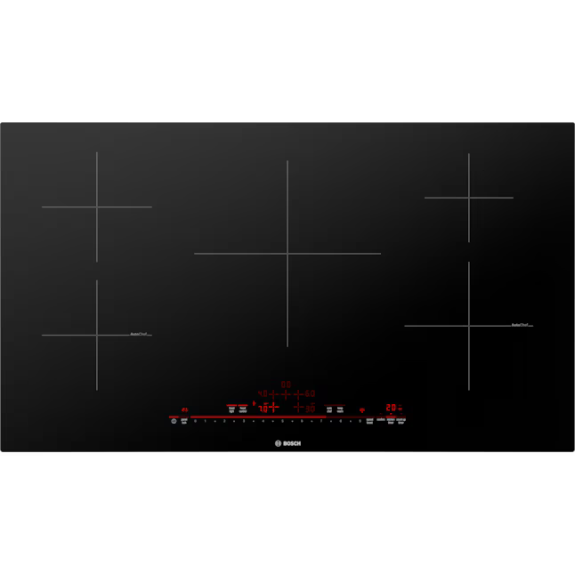 Bosch 800 Series 36-in 5 burners Black Induction Cooktop, NIT8660UC/01 *JR2507, Retail: $2,799.00, FINAL PRICE: $1,799.99 + TAX
