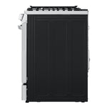 LG 30-in Standard 5 burners Air Fry Convection Oven Slide-In Dual Fuel Range ( PrintProof Stainless Steel )