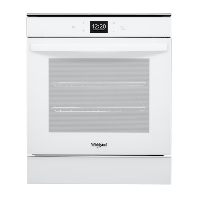 Whirlpool 24-in Smart Single Electric Wall Oven Single-fan Self-cleaning (White), WOS52ES4MW *HD2501, Retail: $2,299.00, FINAL PRICE: $1,199.99 + TAX