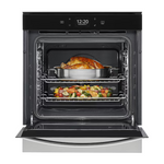 Whirlpool 24-in Smart Compatible Single Electric Wall Oven Single-fan and Self-cleaning (Fingerprint Resistant Stainless Steel), WOS52ES4MZ/03 *HD2509, Retail: $2,399.00, FINAL PRICE: $1,399.99 + TAX