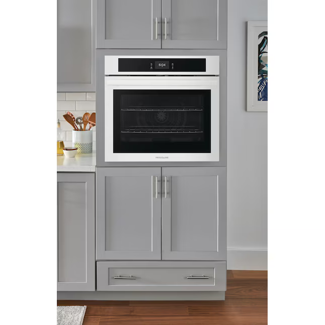 Frigidaire 27-in Single Electric Wall Oven Single-fan and Self-cleaning (White), FCWS2727AW/G *HD2505, Retail: $1,899.00, FINAL PRICE: $ + TAX