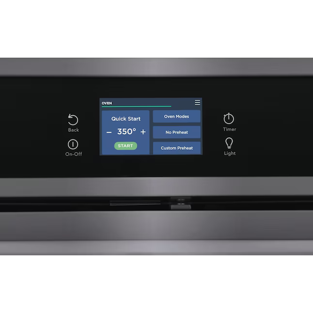 Frigidaire Gallery 27-in Single Electric Wall Oven with Air Fry True Convection and Self + Steam Cleaning (Fingerprint Resistant Black Stainless Steel), GCWS2767AD *HD2505, Retail: $2,699.00, FINAL PRICE: $999.99 + TAX