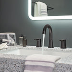 Flute  Single Two Handle Widespread Lavatory Faucet