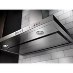 KitchenAid 30-in Convertible 400-CFM Recirculating Stainless Steel Wall Mounted Range Hood with Charcoal Filter, KVWB400DSS *JR2510, Retail: $1,519.00, FINAL PRICE: $839.99 + TAX