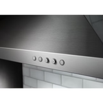 KitchenAid 36-in Convertible 400-CFM Recirculating Stainless Steel Wall-Mounted Range Hood with Charcoal Filter, KVWB406DSS *JR2512, Retail: $1,619.00, FINAL PRICE: $849.99 + TAX