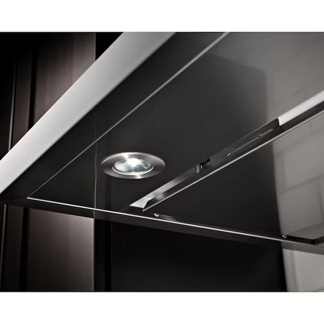 KitchenAid 36-in Convertible 400-CFM Recirculating Stainless Steel Wall-Mounted Range Hood with Charcoal Filter, KVWB406DSS *JR2512, Retail: $1,619.00, FINAL PRICE: $849.99 + TAX