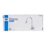 Project Source Tucker Chrome Single Handle Deck-mount Pull-down Kitchen Faucet with Sprayer (Includes Deck Plate