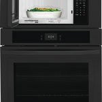 Frigidaire 30 inch Self-cleaning Microwave Wall Oven Combo ( Black )
