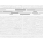 MAAX Utile 48-in W x 1.12-in D x 80.88 H Origin Arctik 1-Piece Direct to Stud Alcove Shower Back Wall Panel, 103411-300-524-800  #805758 *JR2509, Retail: $1,076.00, FINAL PRICE: $ + TAX