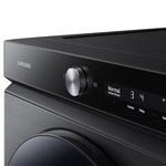 Samsung Extra Large Stackable Steam Cycle Vented Electric Dryer in Brushed Black, DVE53BB8700V *JR2509, Retail: $1,399.00, FINAL PRICE: $699.99 + TAX