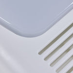 Utilitech 1.5-Sone 80-CFM White Lighted Bathroom Fan and Heater