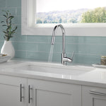 Peerless Precept Single-Handle Pull-Down Kitchen Faucet in Chrome