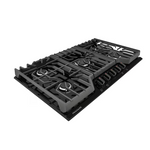 Frigidaire 36-in 5 burners Black Gas Cooktop, FCCG3627AB *JR2510, Retail: $1,049.00, FINAL PRICE: $599.99 + TAX