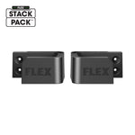 FLEX STACK PACK Polypropylene Cord wrapper (1) 2-Piece FLEX Stack Pack cord wrapper and installation accessories