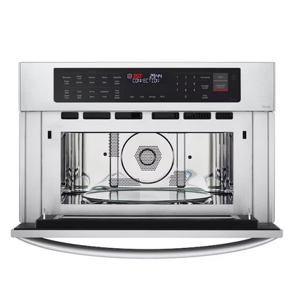 LG 1.7-cu ft 950-Watt 29.75-in Smart Air Fry Built-In Microwave with Sensor Cooking Controls (Printproof Stainless Steel)
