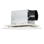 Utilitech Ventilation fan 1.5-Sone 100-CFM White Decorative Lighted Bathroom Fan (ENERGY STAR Certified)
