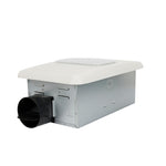 Utilitech 1.5-Sone 80-CFM White Lighted Bathroom Fan and Heater