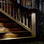 Harbor Breeze 70 -Lumens 2 -Watt Bronze Low voltage Hardwired LED Outdoor Deck light 3000-K, RETAIL: $24.98, FINAL PRICE: $13.99 + TAX