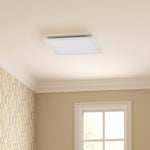 Utilitech Ventilation fan 1.5-Sone 100-CFM White Decorative Lighted Bathroom Fan (ENERGY STAR Certified)