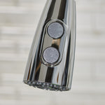 Project Source Tucker Chrome Single Handle Deck-mount Pull-down Kitchen Faucet with Sprayer (Includes Deck Plate