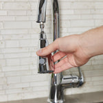 Project Source Tucker Chrome Single Handle Deck-mount Pull-down Kitchen Faucet with Sprayer (Includes Deck Plate