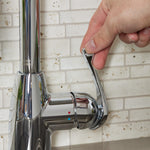 Project Source Tucker Chrome Single Handle Deck-mount Pull-down Kitchen Faucet with Sprayer (Includes Deck Plate