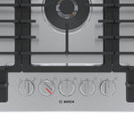 Bosch 800 Series 36-in 5 burners Stainless steel Gas Cooktop