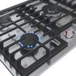 Bosch 800 Series 36-in 5 burners Stainless steel Gas Cooktop