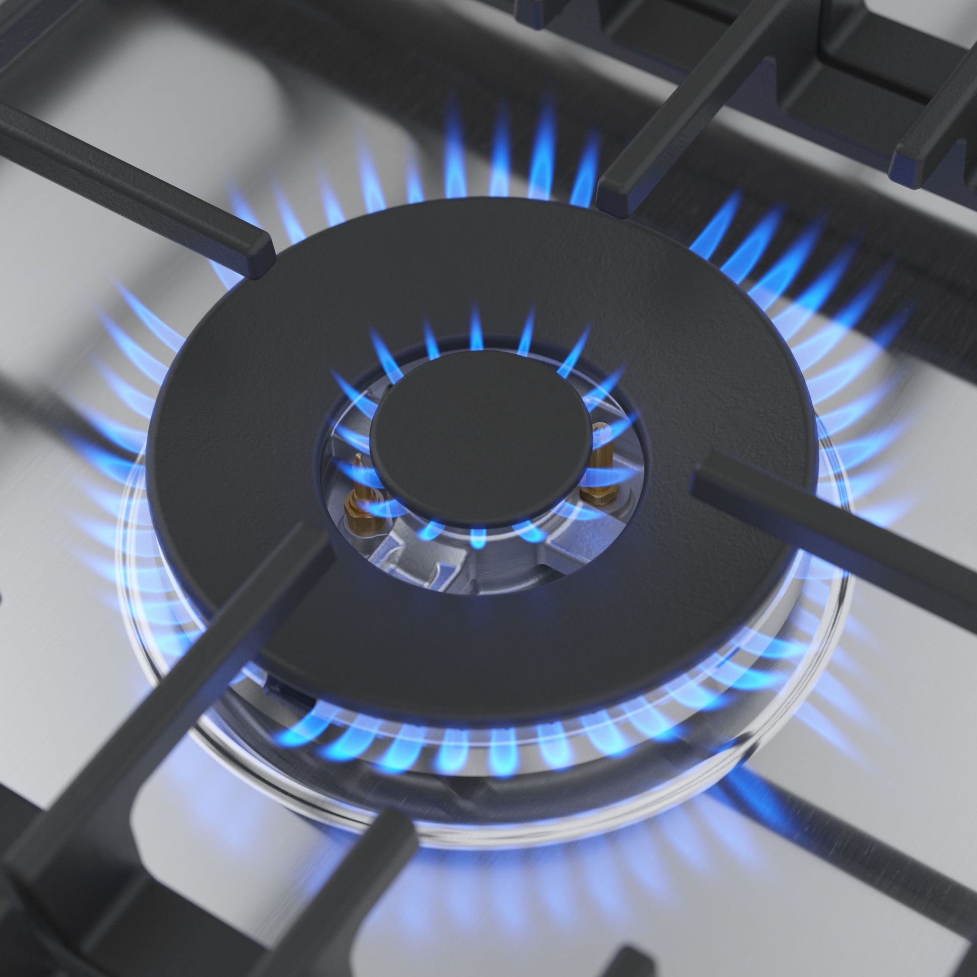 Bosch 800 Series 36-in 5 burners Stainless steel Gas Cooktop