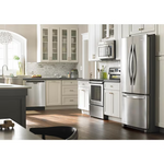 Whirlpool 24-in Front Control Built-in Dishwasher (Monochromatic Stainless Steel) 55 dBA, WDF520PADM/9 *JR2507, Retail: $679.00, FINAL PRICE: $429.99 + TAX