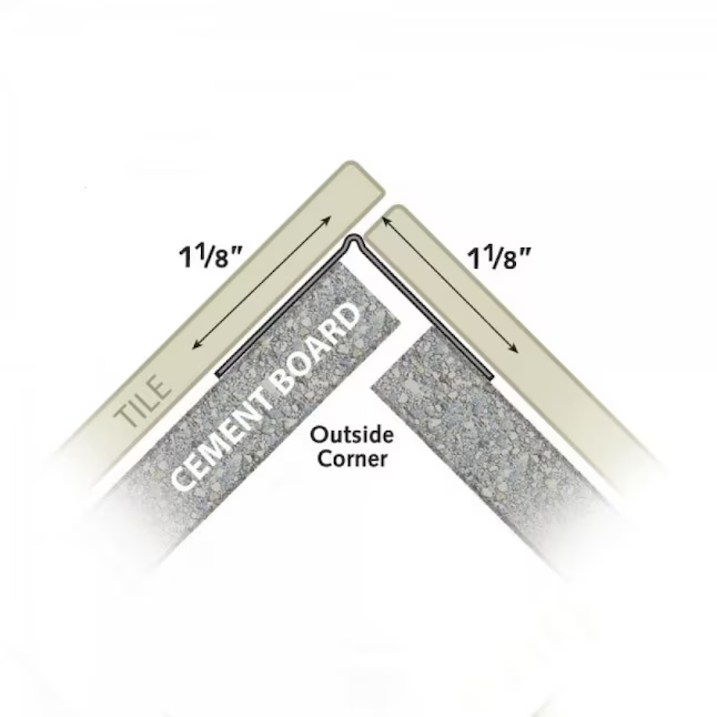 ClarkDietrich 2.25-in x 100-ft Strait-Flex Vinyl Tile Tape 90 degree Corner Bead, 51064 #902588  *JR2512, Retail: $19.98, FINAL PRICE: $9.99 + TAX