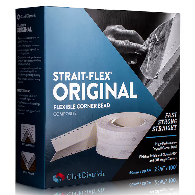 ClarkDietrich Strait-Flex PVC Composite Joint Tape Corner Bead , S0-100S #106937  *JR2512, Retail: $36.58, FINAL PRICE: $14.99 + TAX
