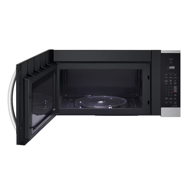 LG 1.8-cu ft 30-in Over-the-Range Microwave with Sensor Cooking (PrintProof Stainless Steel), MVEM1825F *JR2512, Retail: $499.00, FINAL PRICE: $ + TAX